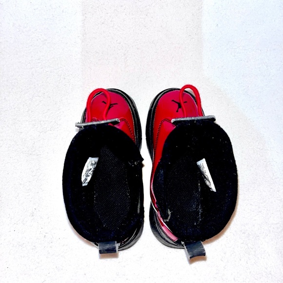 Nike Jordan red patent leather toddler rain boots size 9C - Picture 7 of 9